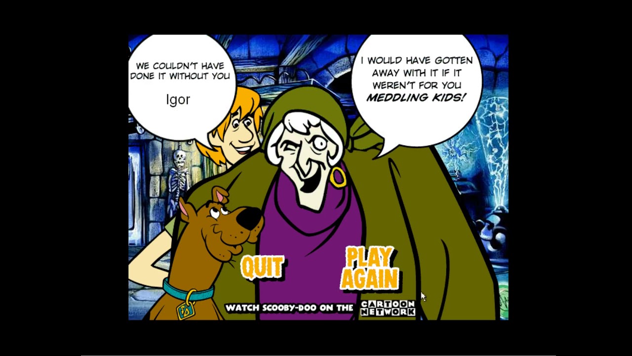 Scooby-Doo in Monster Manor (1998 PC Game)