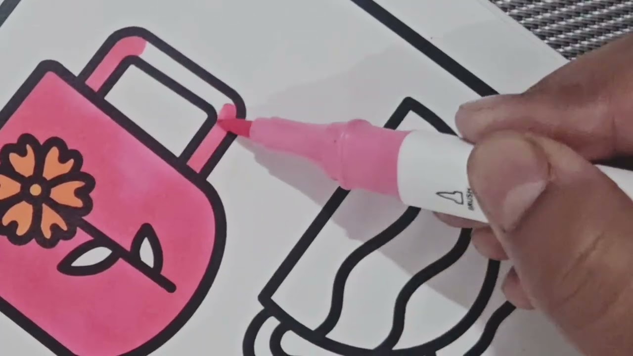 Cups ☕️ | coloring 