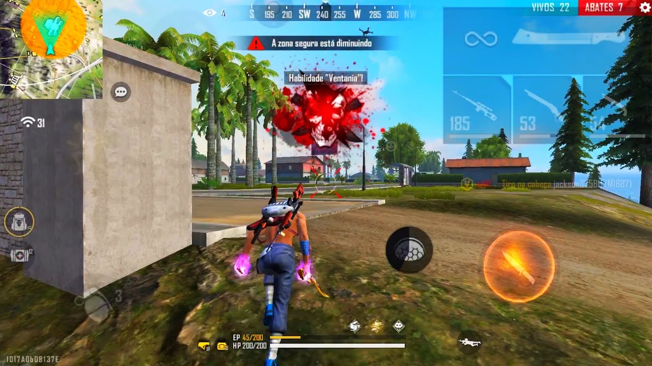 White FF Full Gameplay 👽💗