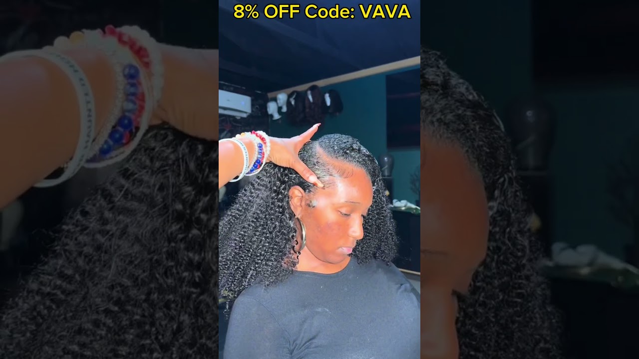 Flawless Sew-ins Tutorial | Raw Burmese Curly Hair #extension #viral