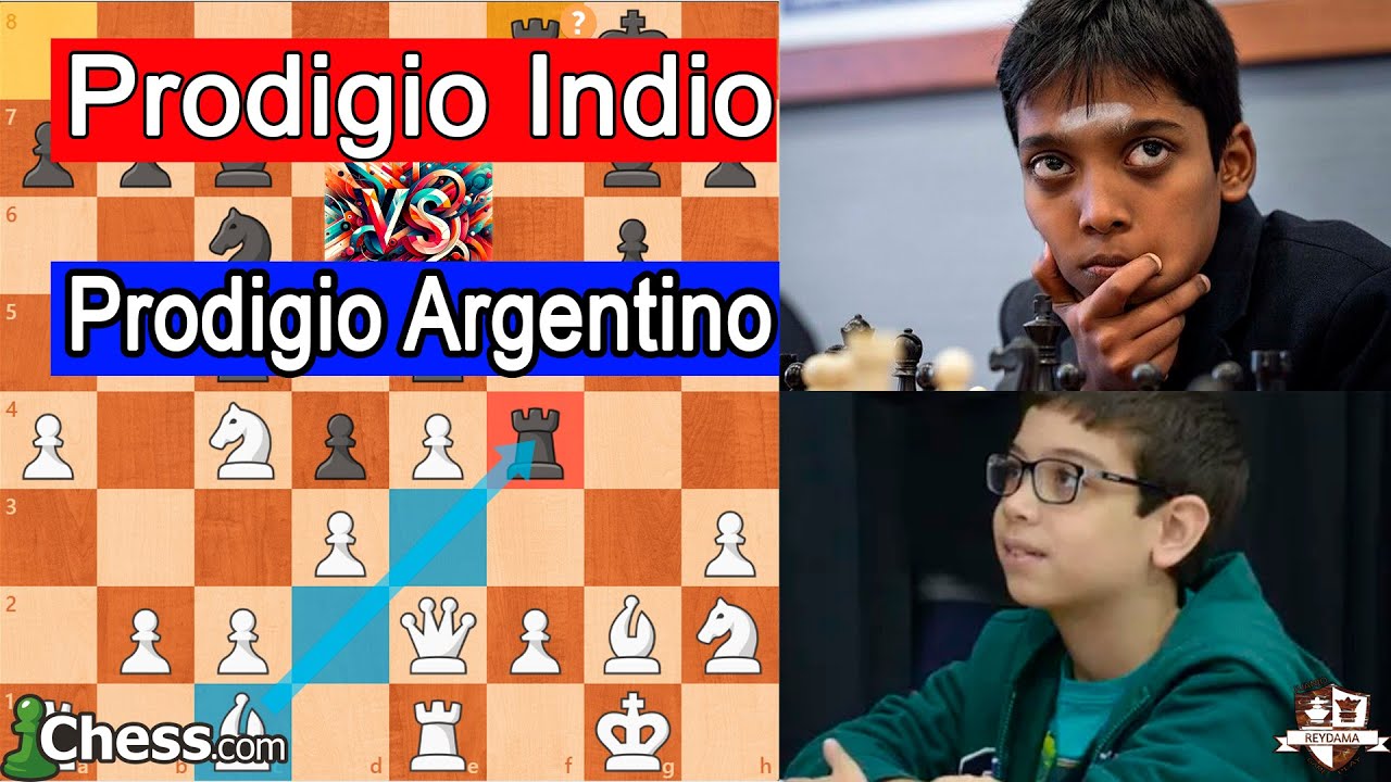 FAUSTINO ORO VENCE AL GENIO INDIO Praggnanandhaa