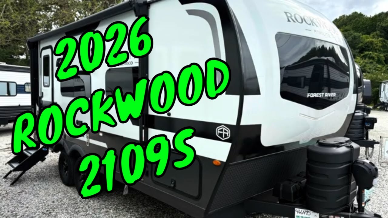 НОВЫЙ 2026 FOREST RIVER ROCKWOOD MINI LITE 2109S ТУРИСТИЧЕСКИЙ ОПЫТ ДЛЯ КЕМПЕРА ДЛЯ ПАРЫ АВТОДОМА...