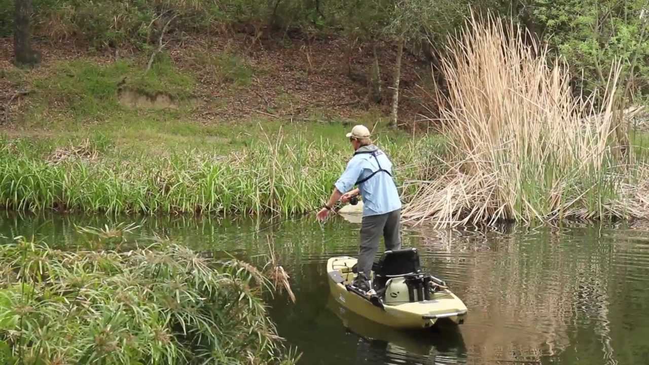 Hobie Mirage Pro Angler 12 on the Water