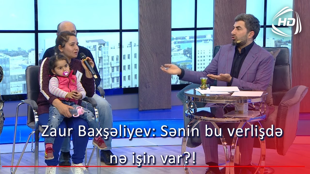 Zaur Baxşəliyev: Sənin bu verlişdənə işin var?! (BizimləSən)