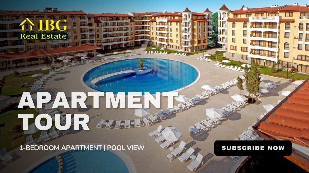 1-Bedroom Apartment | Pool View | Royal Sun, Sunny Beach #ibgrealestates #royalsun