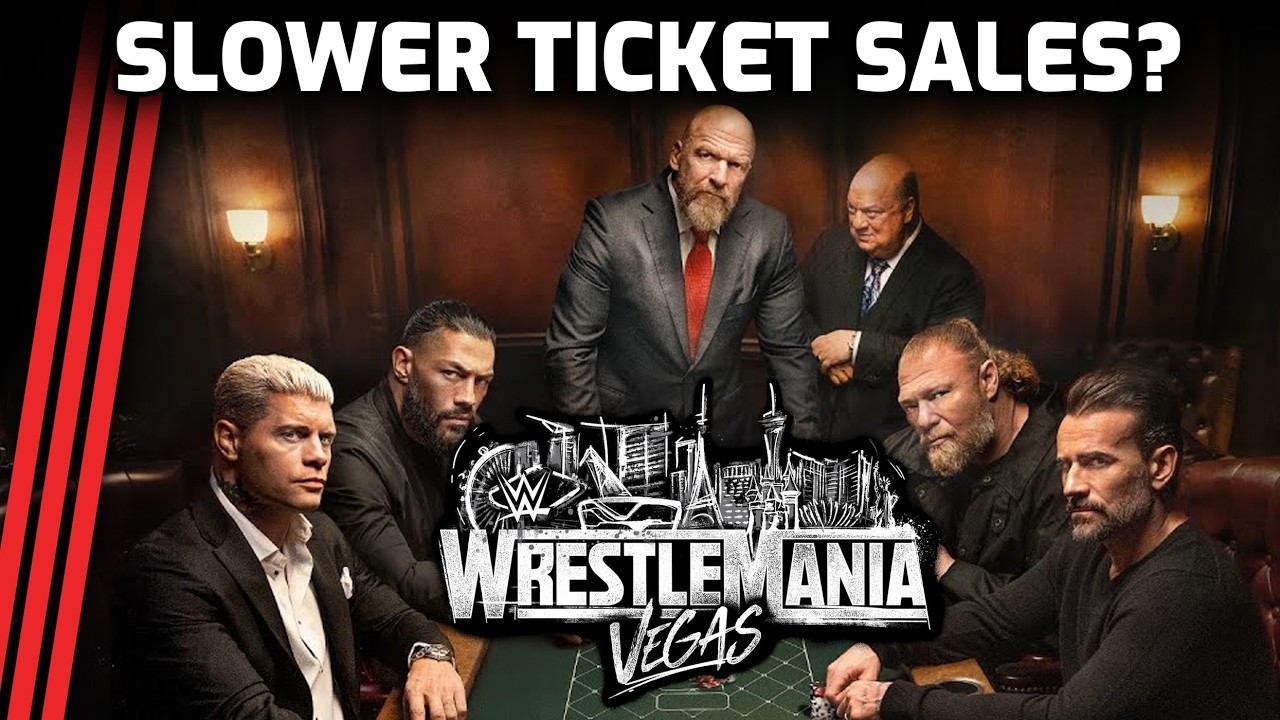 Why are WrestleMania 42 ticket sales slower than last year?
