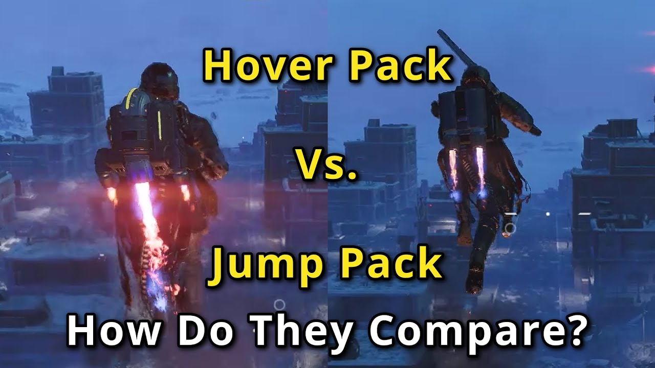 What Are The Differences Between Hover and Jump Packs? | Helldivers 2
