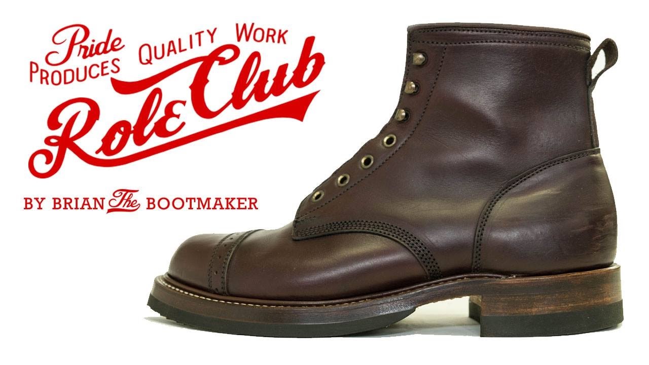 RRL Bowery Boot Resole #24