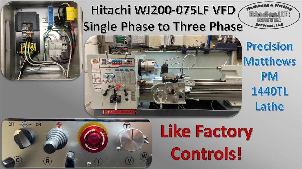 Модернизация электропроводки токарного станка с частотно-регулируемым приводом (VFD) с использова...