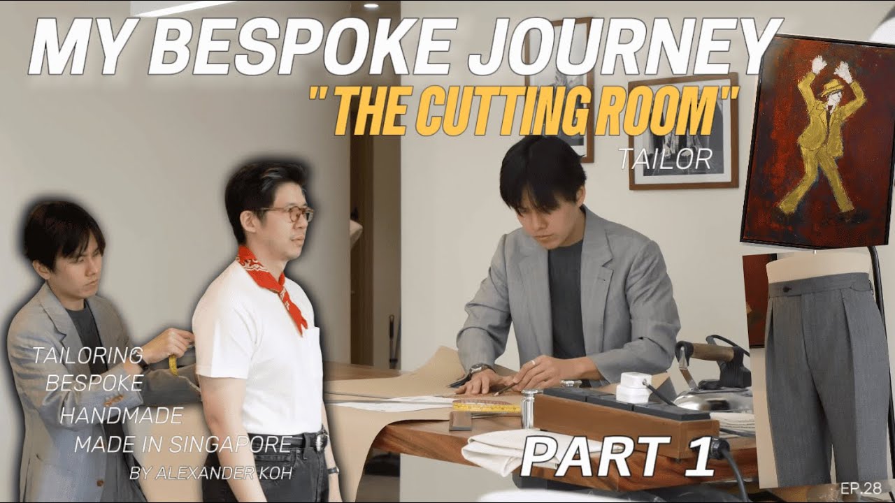 รีวิว The Cutting Room✂️ Part 1/4  - ร้านตัดสูท Bespoke หน้าใหม่จากสิงคโปร์ 🇸🇬 ที่สายสูทไม่ควรพลาด