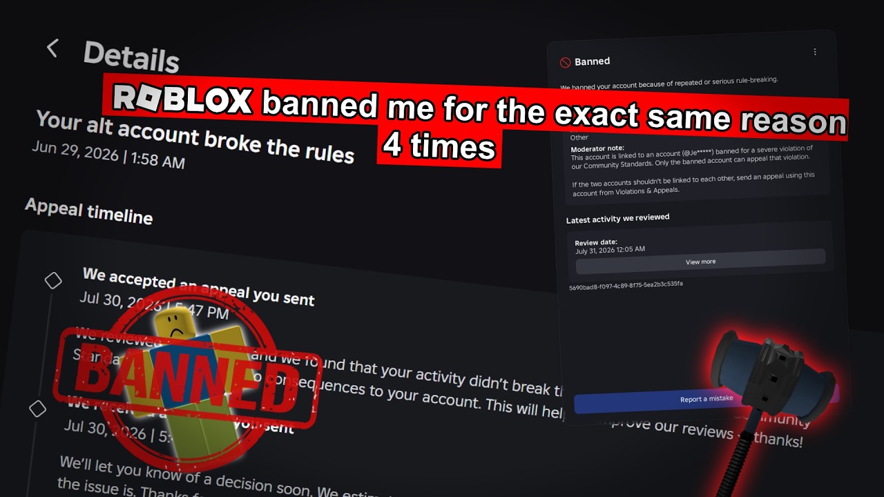 Roblox is rage baiting me (enforcement ban)