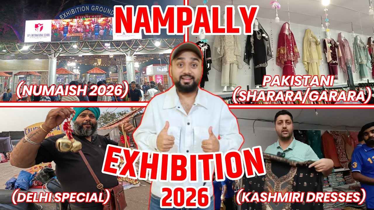 Hyderabad Numaish 2026🎉 All Important Updates ✅ Items With Prices😍 #hyderabadexhibition #exhibition