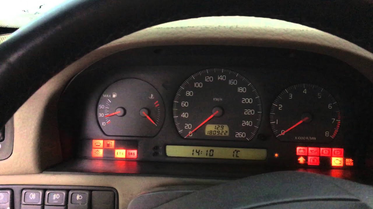 1999 Volvo C70 2.4T Cold Start