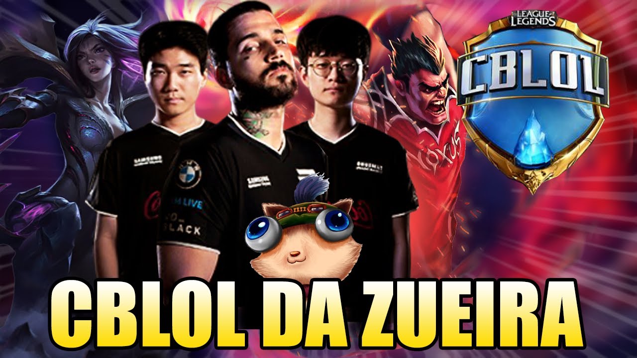 DARIUS NO CBLOL E BRTT TILTADO COM OS COREANOS - CBLOL DA ZUEIRA