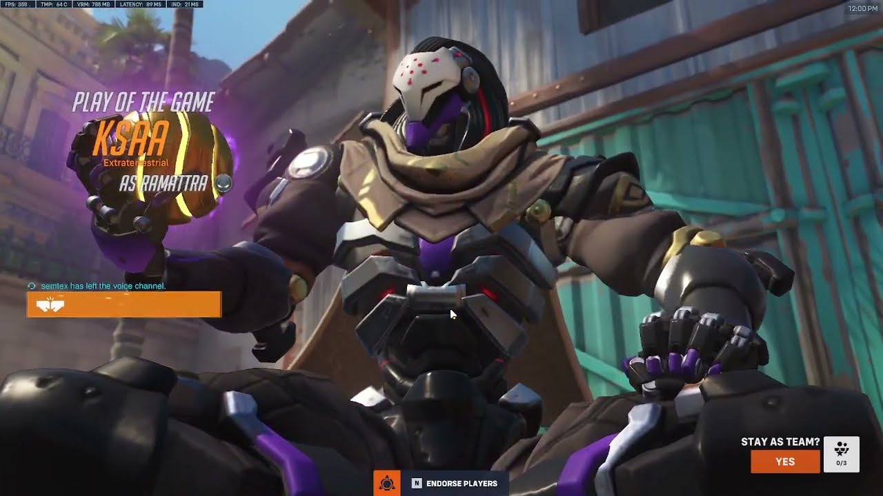 POTG! IS KSAA #1 RAMATTRA IN THE WORLD?! KSAA RAMATTRA OVERWATCH 2 GAMEPLAY SEASON 8