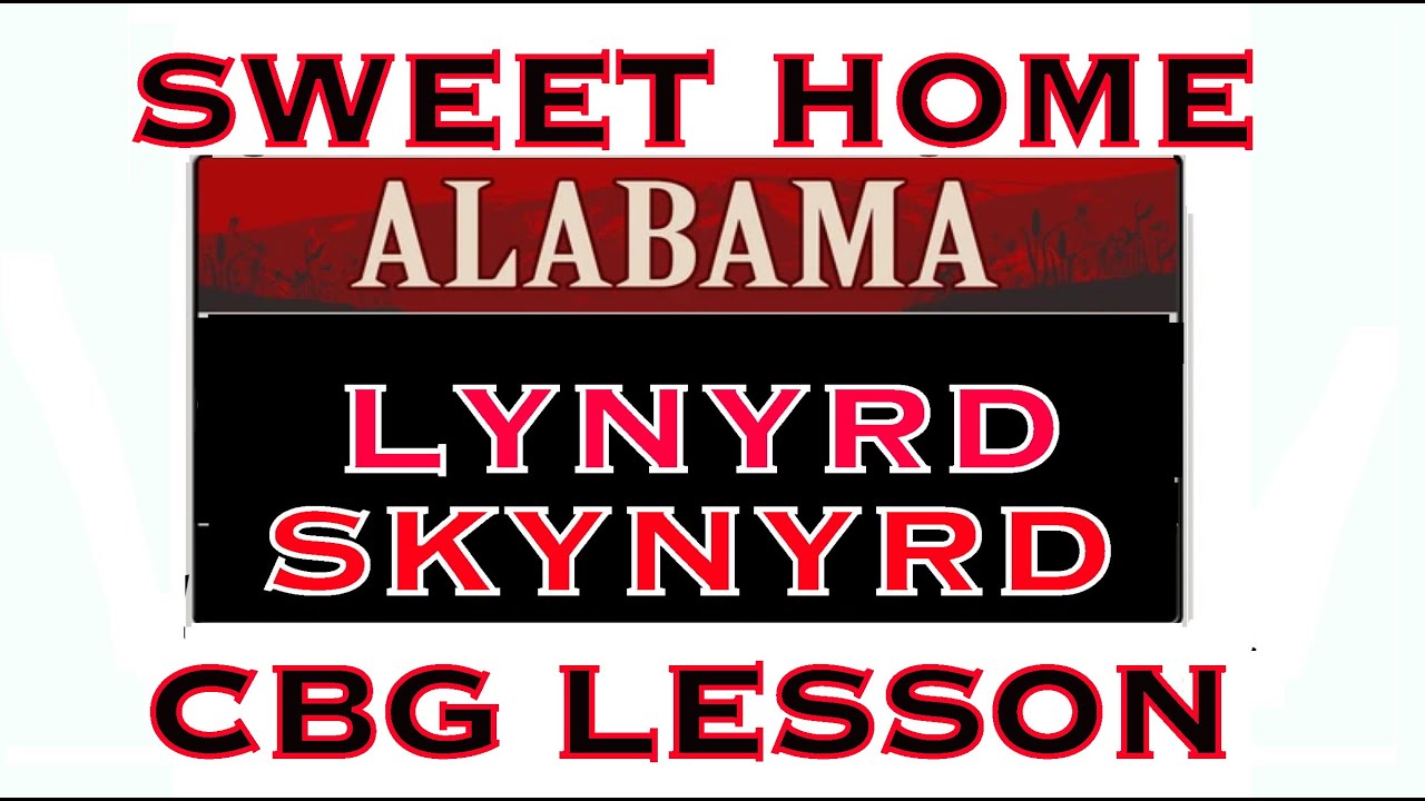 Lynyrd Skynyrd Sweet Home Alabama 3 String Beginner Cigar Box Guitar Lesson 