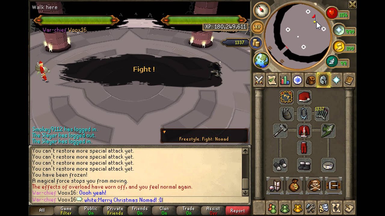 Christmas Special - Santa Woox wishes Runescape Bosses a Merry Christmas