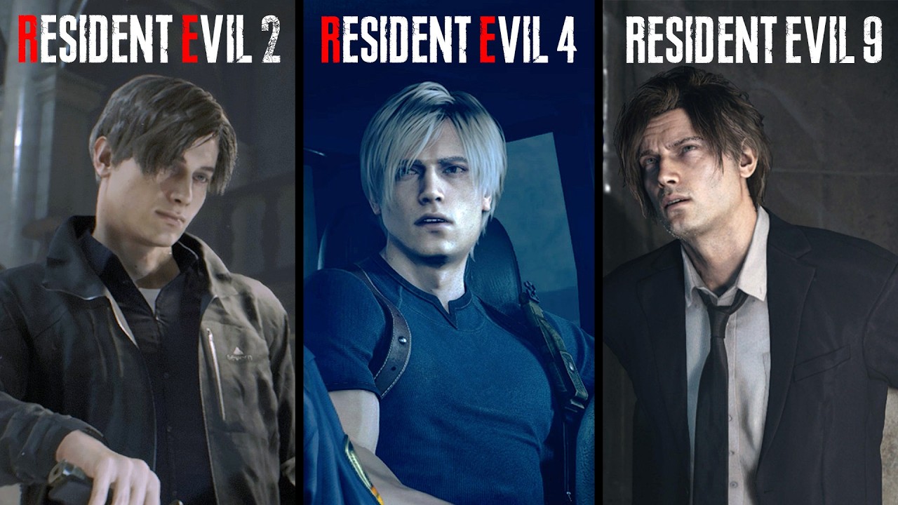 Leon's Funniest Quotes in Resident Evil Games (RE2R, RE4R, RE9)