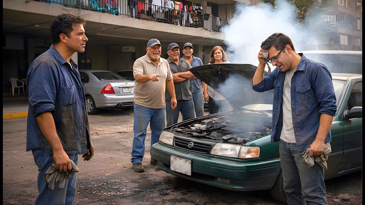 Fue humillado por comprar un coche que no funcionaba, hasta que el mecánico desempleado lo arregló