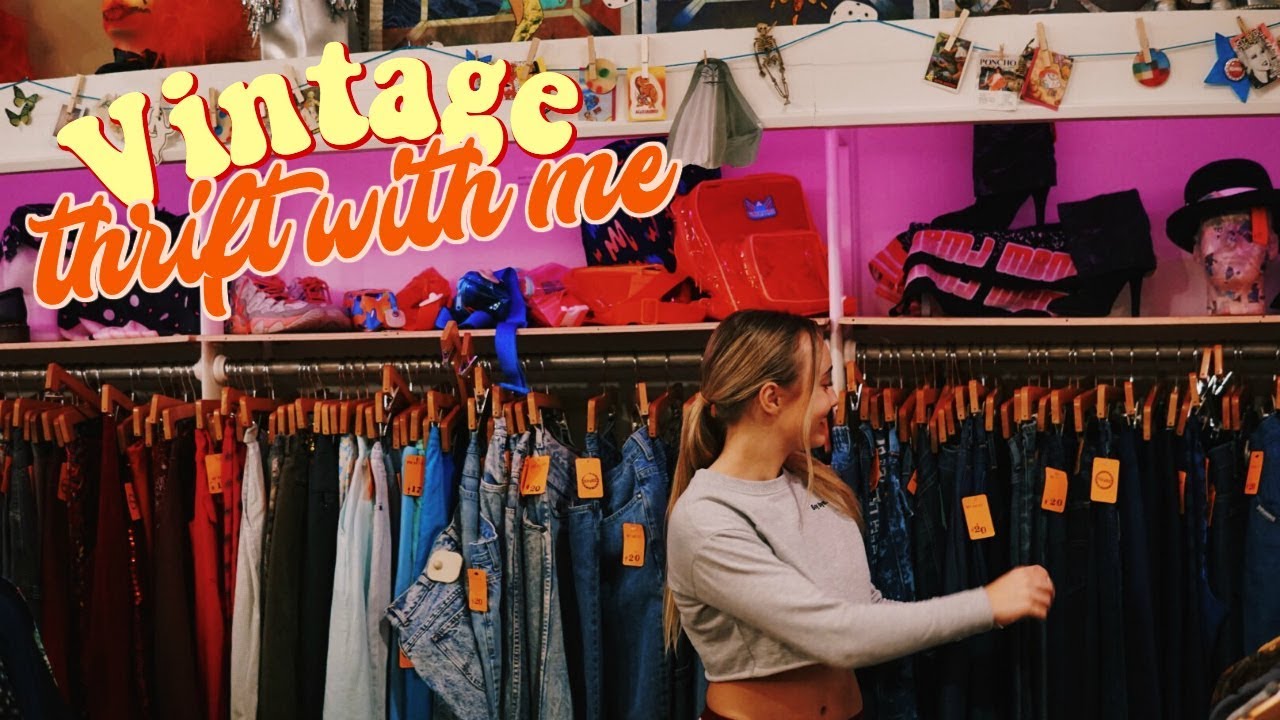 THRIFT WITH ME: Vintage Clothing Store