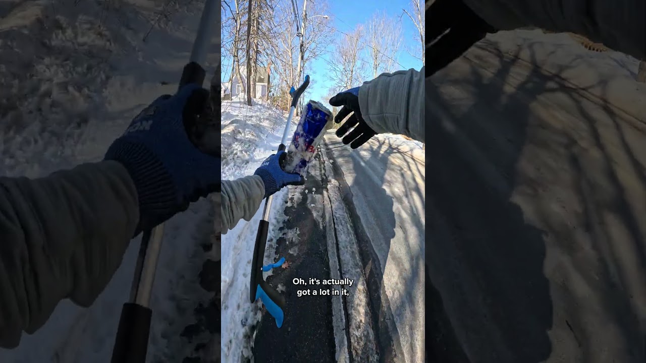 Убираю мусор в штате Мэн #плоггинг #мэн #бег