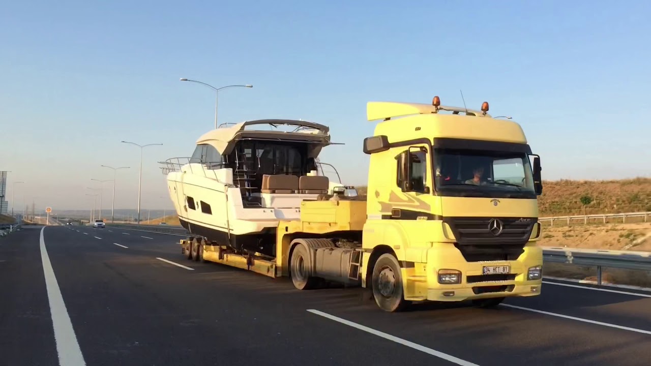 BAVARIA VIRTESS 420 COUPE // Yacht Transport // TEKNEM YOLDA