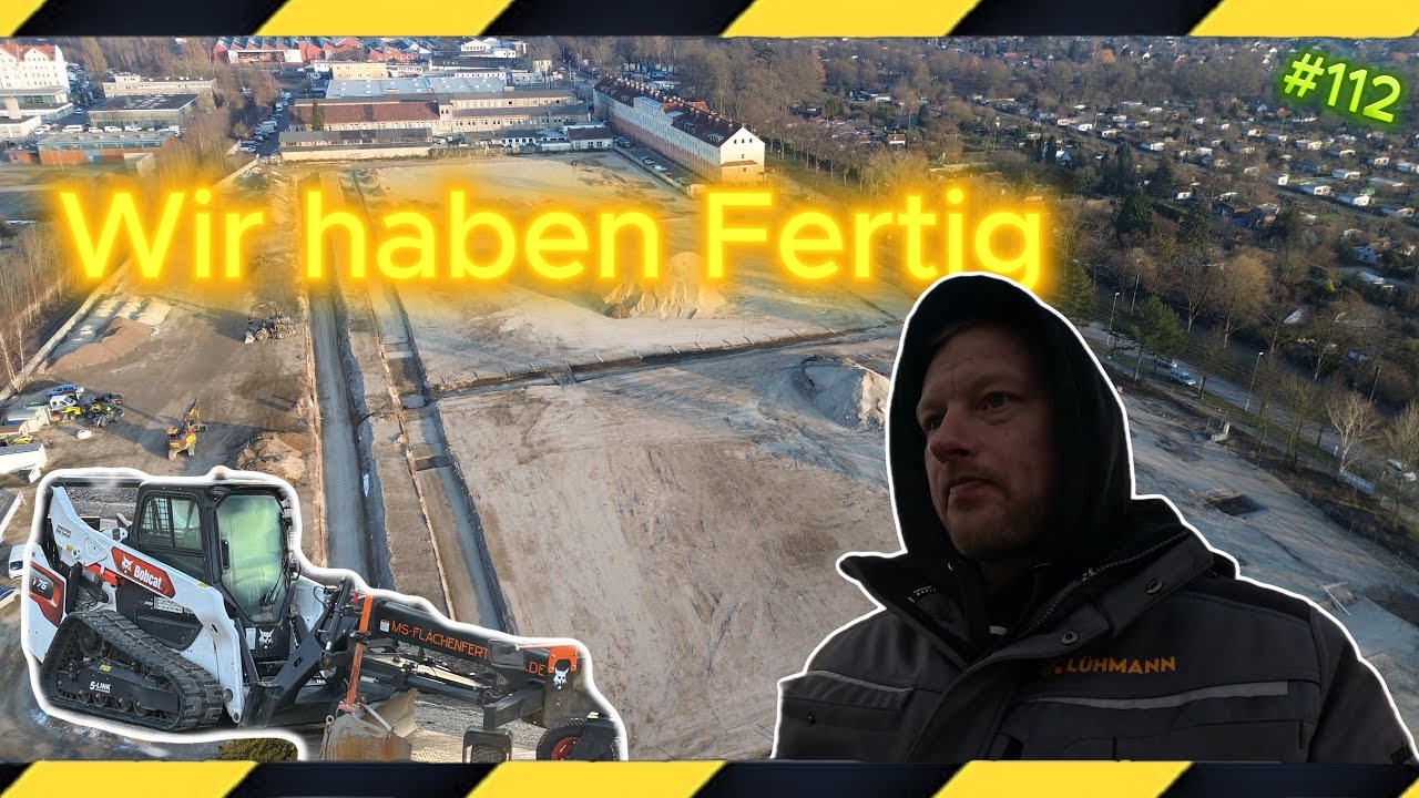 Wir Kalken und Fräsen die Fundamente || Eine Woche Bau 112 ||