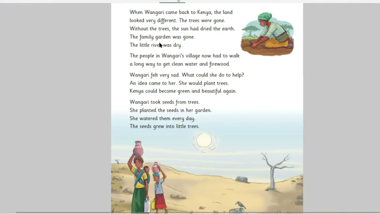Biography of Wangari Maathai- Mama Trees