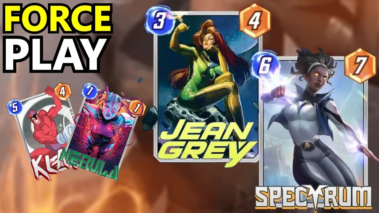 MARVEL SNAP INDONESIA - PAKSA MUSUH MAIN SESUAI ATURAN KITA!! JEAN GREY ONGOING SPECTRUM DECK