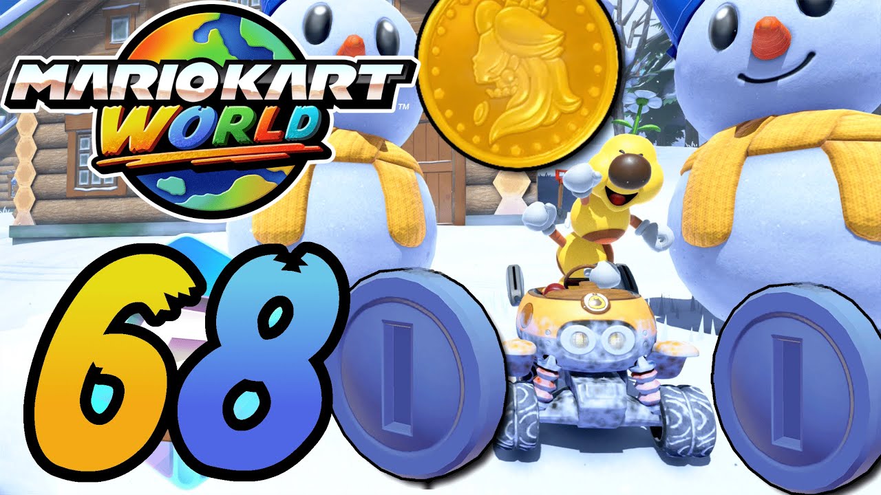 Mario Kart World #68: Ski-Spaß für den Riggler im Freien Fahren