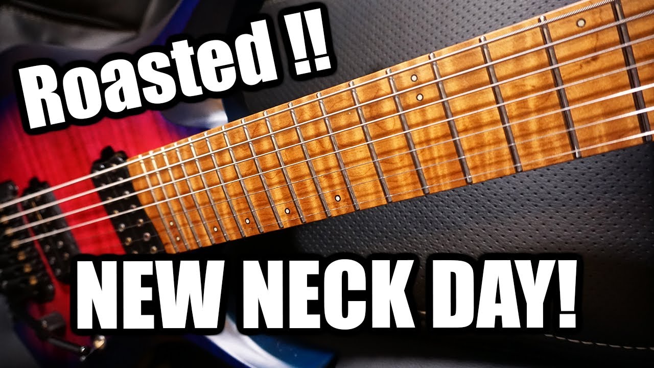 NEW NECK for my NK 2020 7 String Headless Project Guitar!