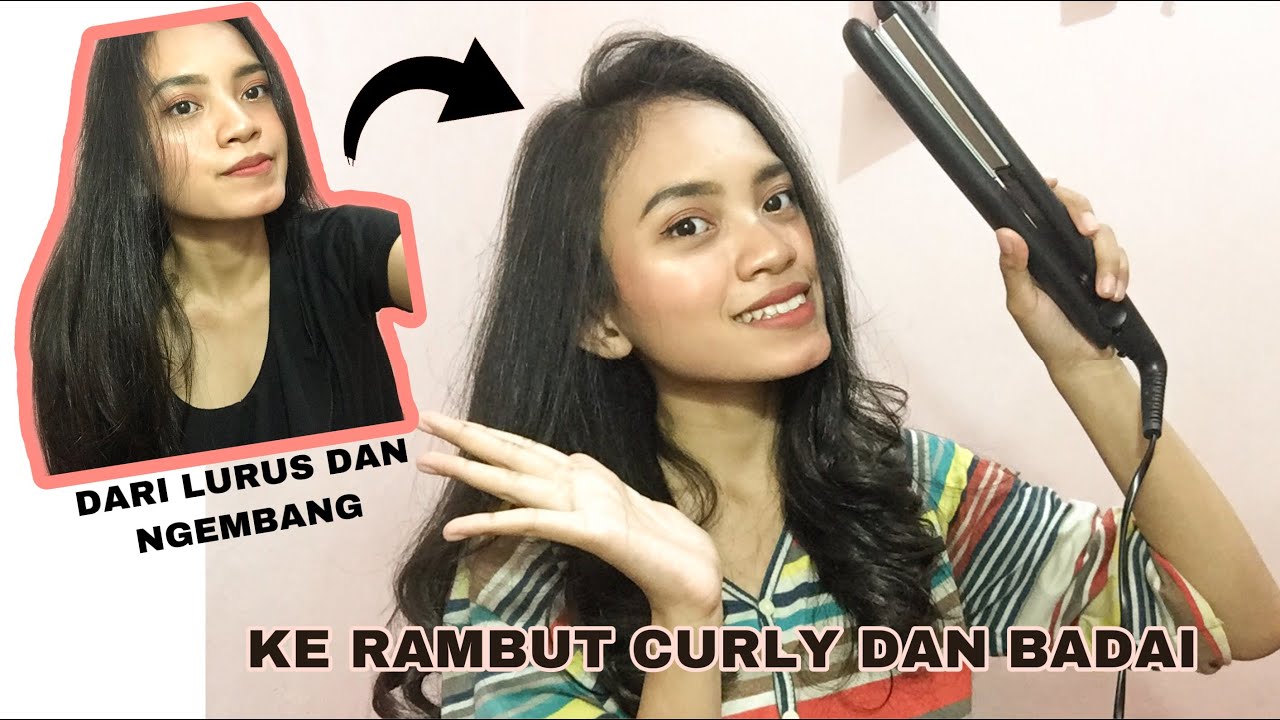 Tutorial Catok Curly Mudah dan Tahan Lama (Pakai Remington S3500 - Catokan Lurus)