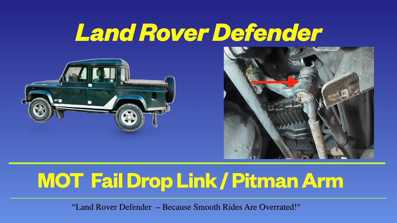 MOT Failure! Fixing the Defender TD5 Drop Arm / Pitman Arm Steering Issue