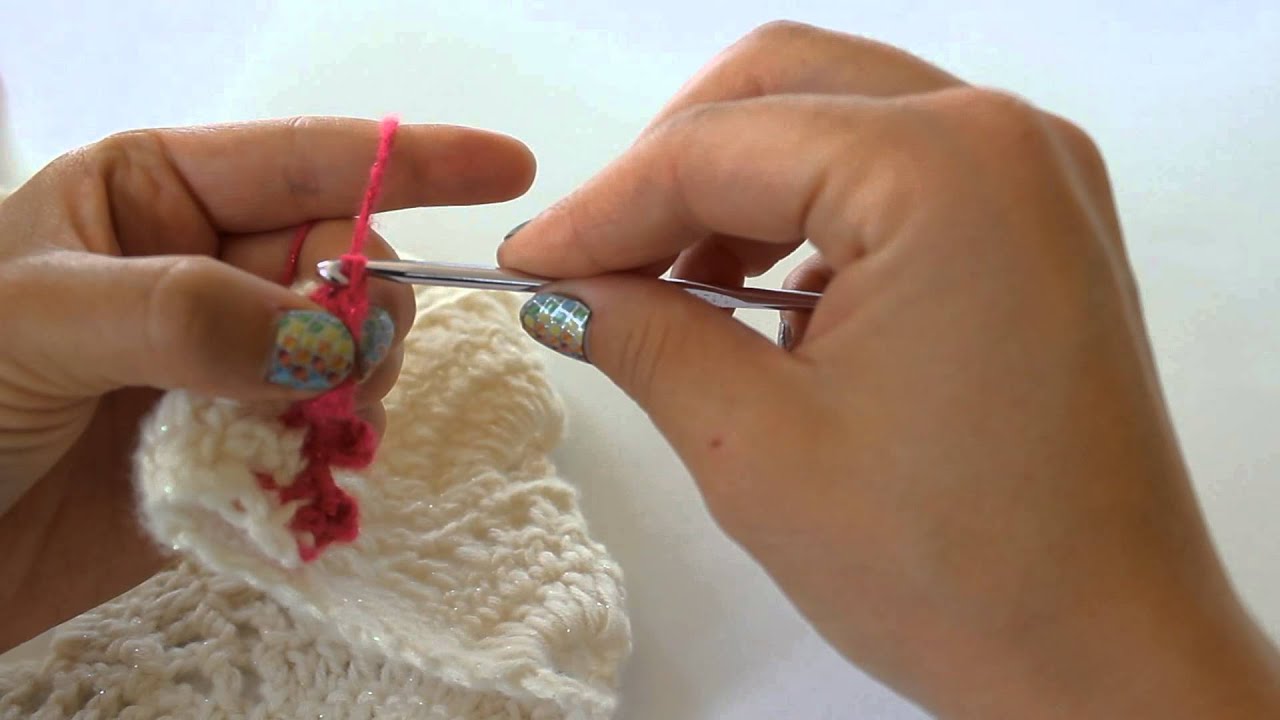 Virus Shawl Border 2.0 | How to crochet a Virus Shawl and blanket Boarder | picot stitch
