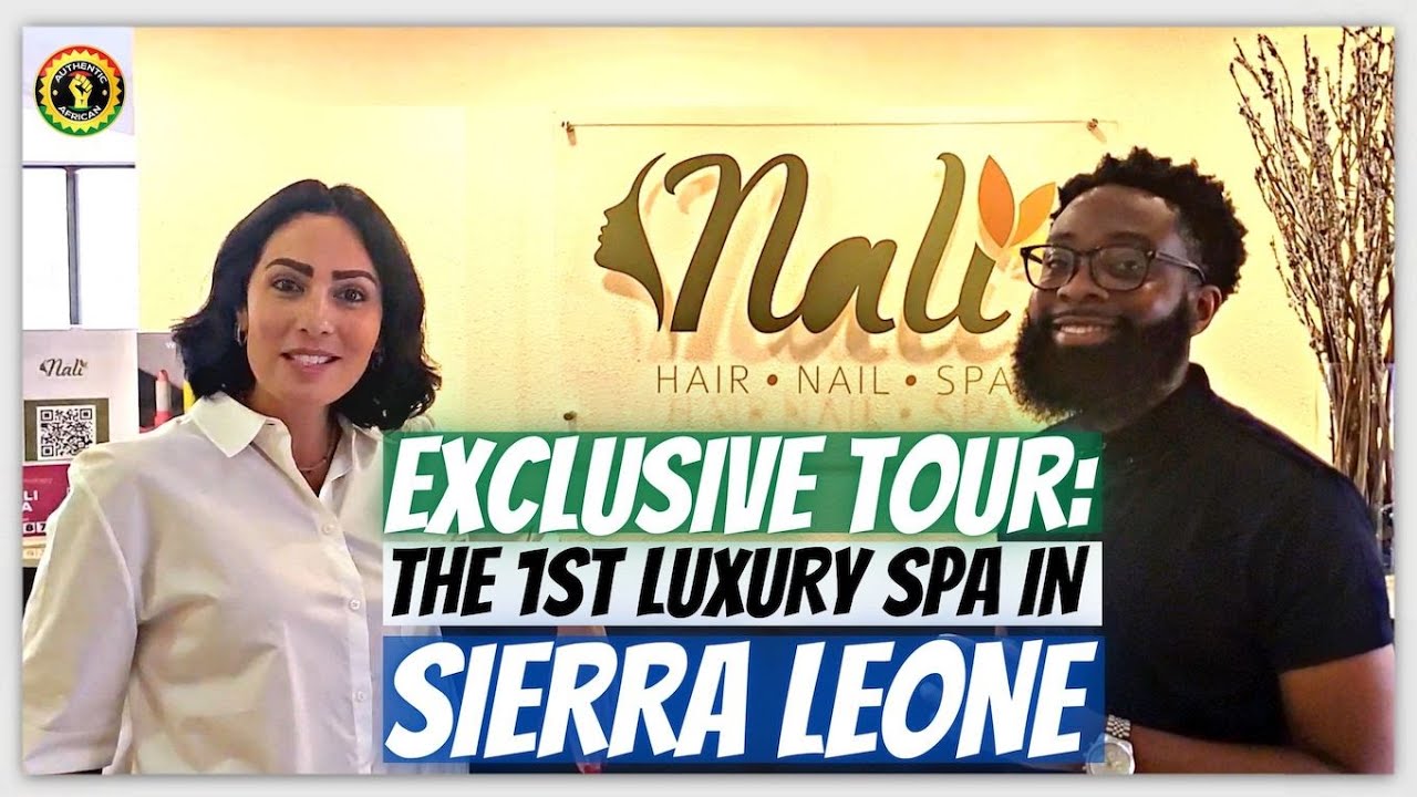 EXCLUSIVE Tour The First Luxury Spa In Sierra Leone | NaLi Spa Freetown | Authentic African