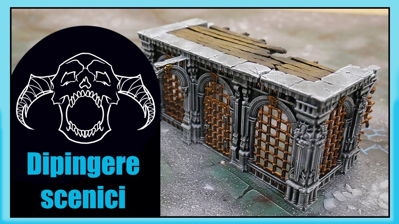 Come dipingere scenici e ambientazioni (TUTORIAL ITA)