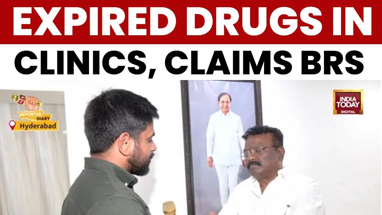 Expired Drugs in Clinics? BRS Demands CM's Head in Telangana Health Scandal | India Today