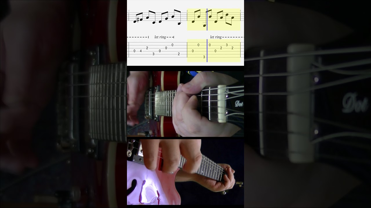 Guitar Tab Badge by Eric Clapton #guitarriffs #guitar #guitartabs #ericclapton