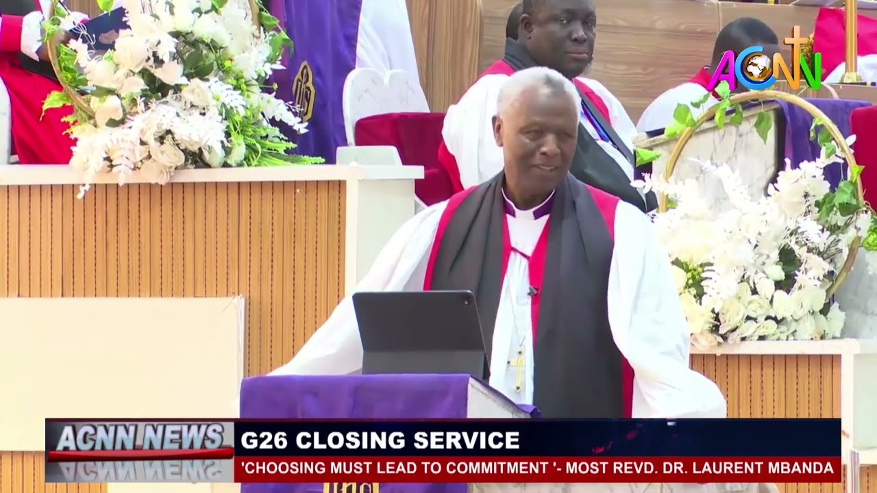 “CHOOSING MUST LEAD TO COMMITMENT “  MOST REV’D DR LAURENT MBANDA
