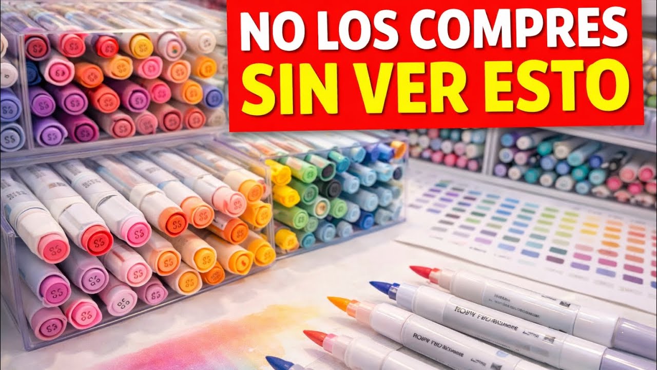 🌈¿VALEN LA PENA LOS MARCADORES DE ALCOHOL?🖍️ ¿COSTOSOS O ECONÓMICOS?📍