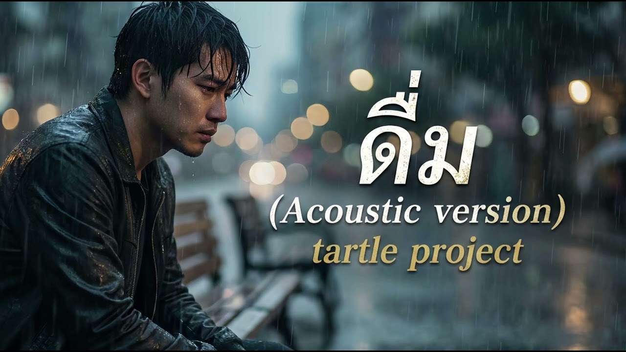 ดื่ม - tartle  ( Acoustic version ) [ TARTLE PROJECT ]