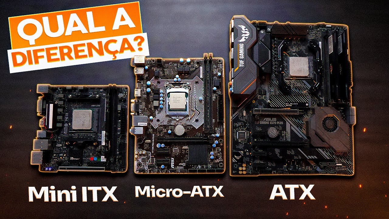 Qual TAMANHO DE PLACA-MÃE você DEVE ESCOLHER?