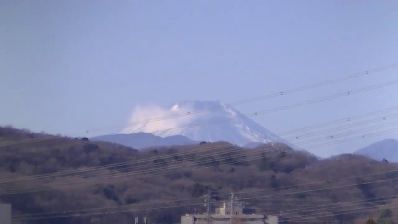 富士山が見えた　2018年01月03日