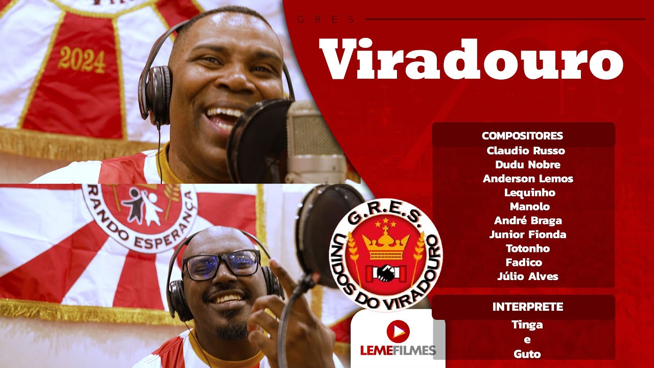 Unidos do Viradouro 2026 -Samba Concorrente de Claudio Russo, Dudu Nobre, Anderson Lemos e Parceiros