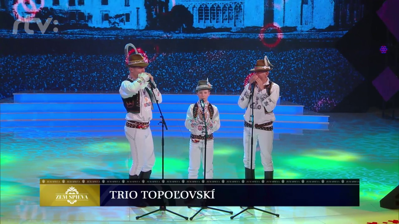 Trio Topoľovskí - Zem spieva