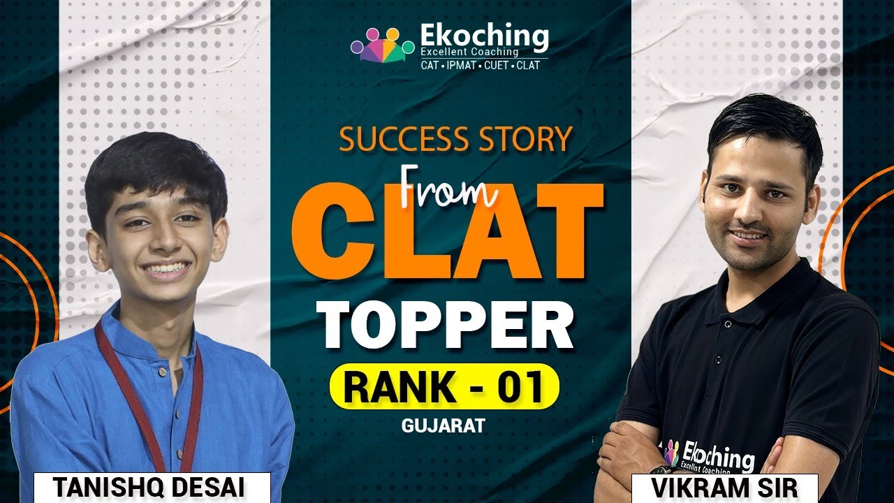 Exclusive Interview with Gujarat's Topper: Secrets to Success & Preparation Strategies | CLAT Exam