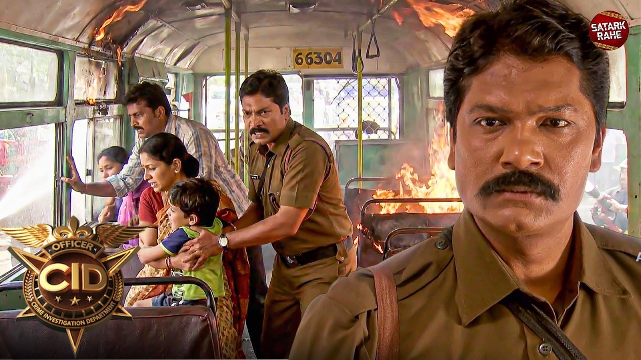 जब Officer अभिजीत ने बचायी इन बस ब्लास्ट में फसे लोगो की जान  | सी.आई.डी.| CID | New Episode