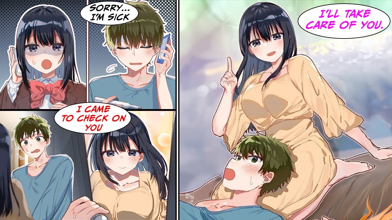 [Manga Dub] My childhood friend skips the field trip to take care of me... [RomCom]