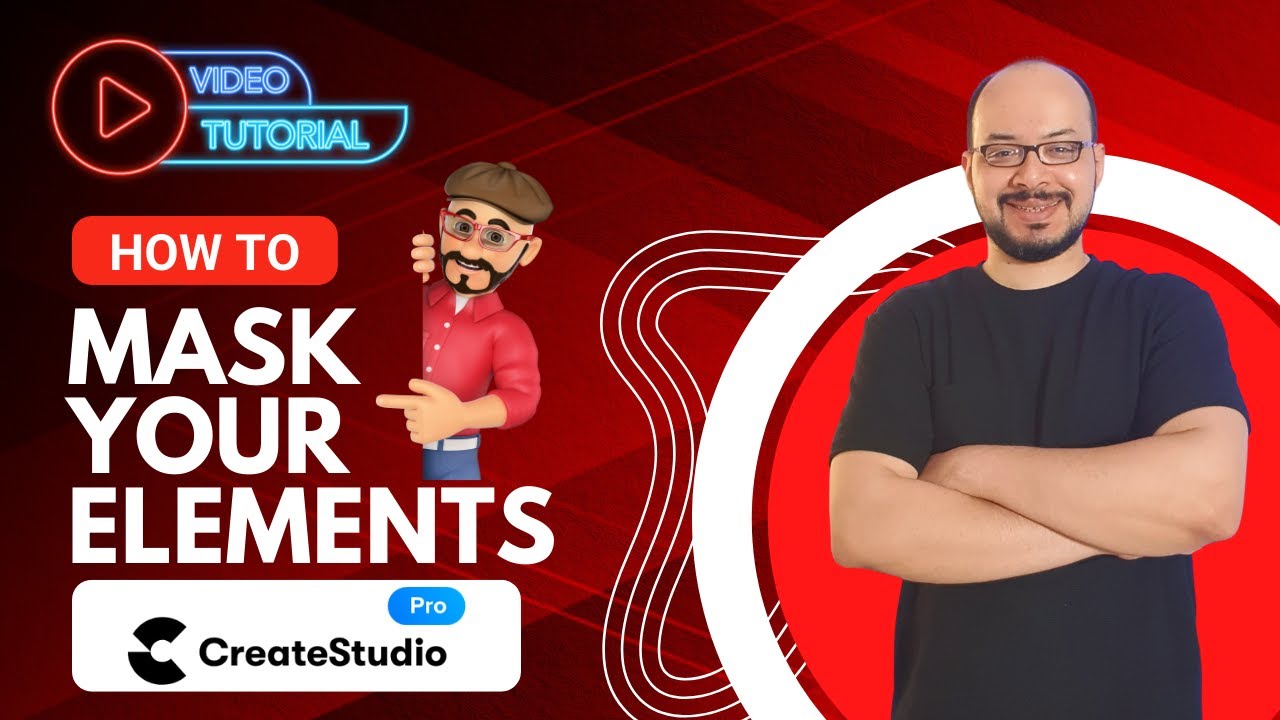 CreateStudio Pro - How to mask your elements inside CreateStudio Pro
