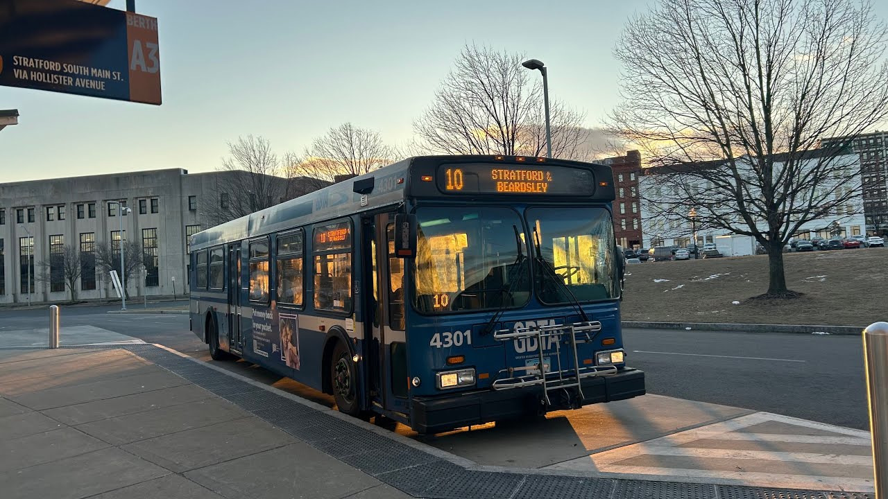 gbta Route 10: 2003 New Flyer D40LF #4301!
